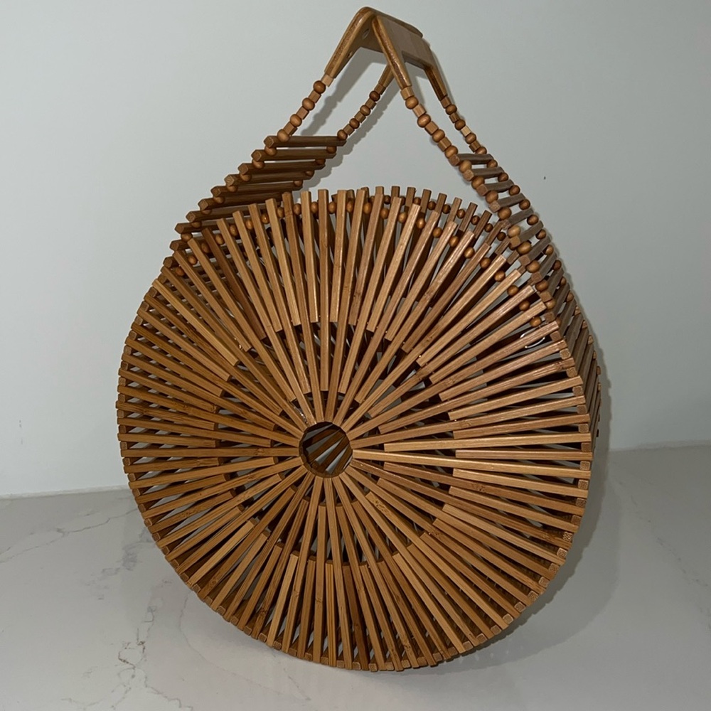 Cult Gaia Zaha bamboo bag 🤩